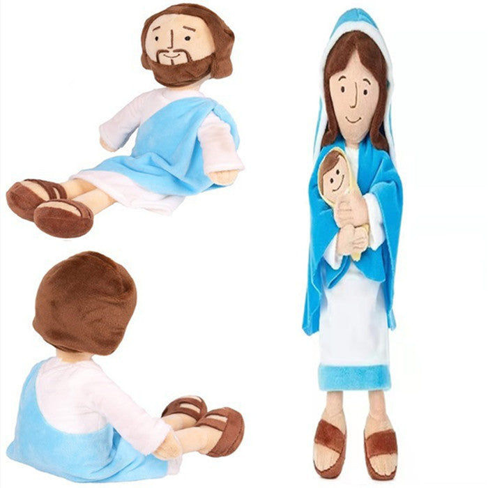 Jesus Maria Arab Cloth Plush Doll Toy