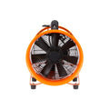 Portable Ventilator, 12 inch Heavy Duty Cylinder Fan with 16.4ft Duct Hose, 585W Strong Shop Exhaust Blower 3198CFM, Industrial Utility Blower for Sucking Dust, Smoke, Smoke Home/Workplace
