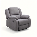 Reclining Armchair - Modern Single Recliner Chair for Living Room & Home Theater
