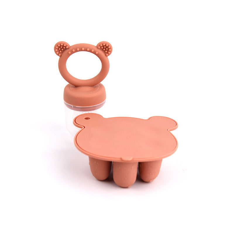 Household Bear Ice Tray Happy Bite Silicon Suit - Eloy Royal