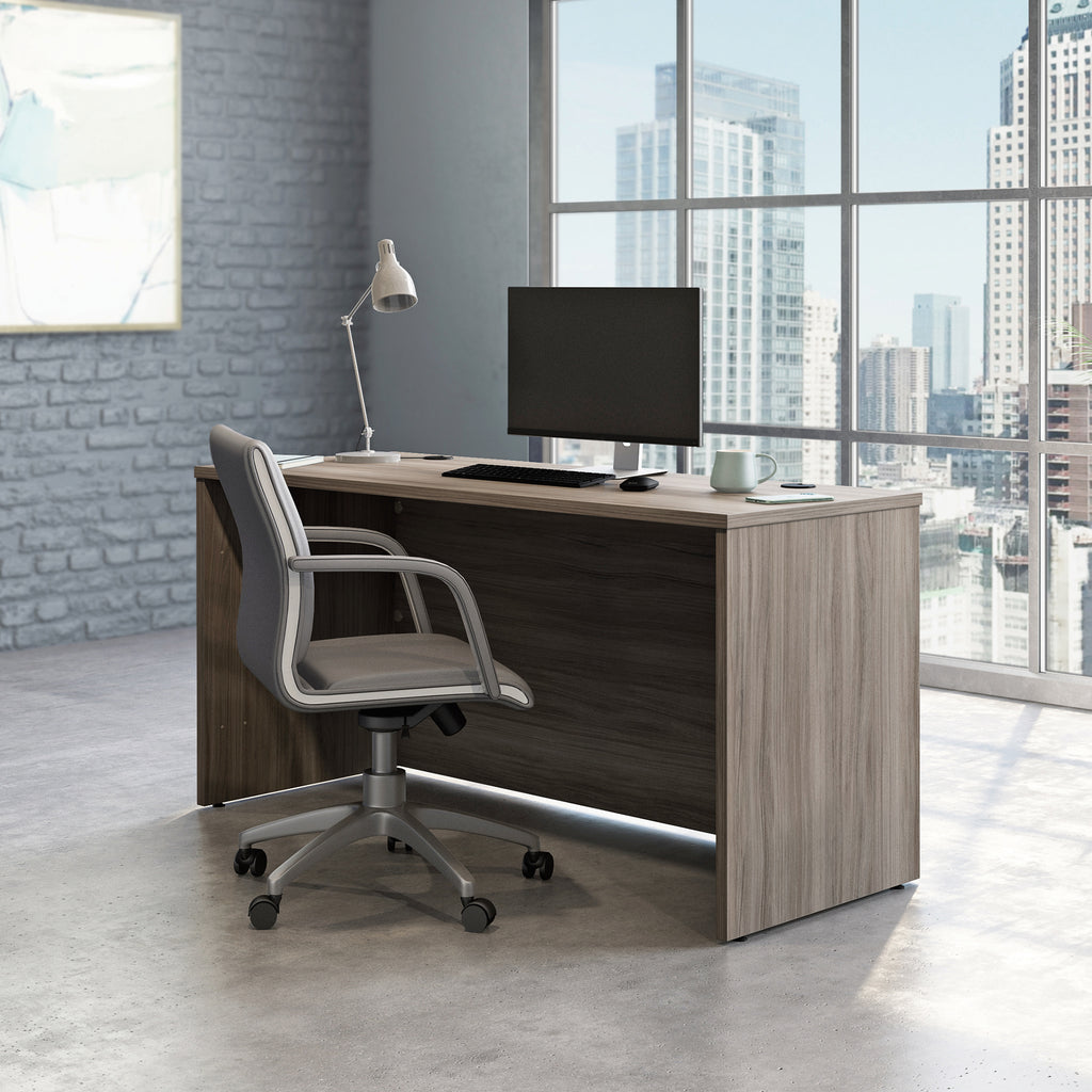 Desk 60' x 24', Brown finish