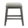 Stool Counter Height Dining Room Wood Veneer Gray