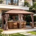 Spacious Outdoor Gazebo,Garden Canopy Shelter,Backyard Gazebo