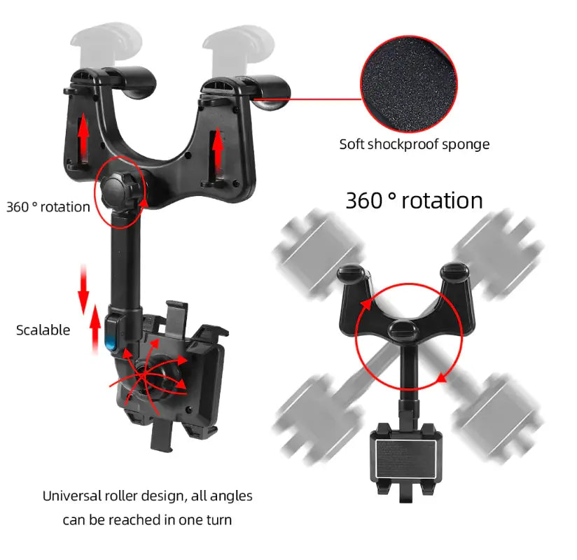 Malleable 360º Car Holder - Eloy Royal