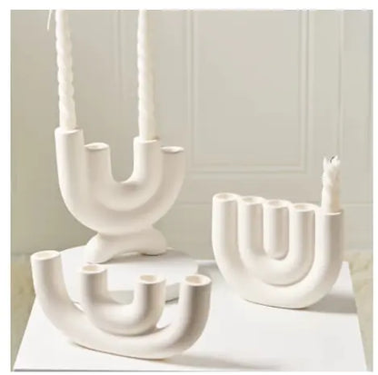 Ceramic Candlestick Holder - Eloy Royal