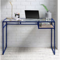 Dexter Blue Rectangular Writing Desk