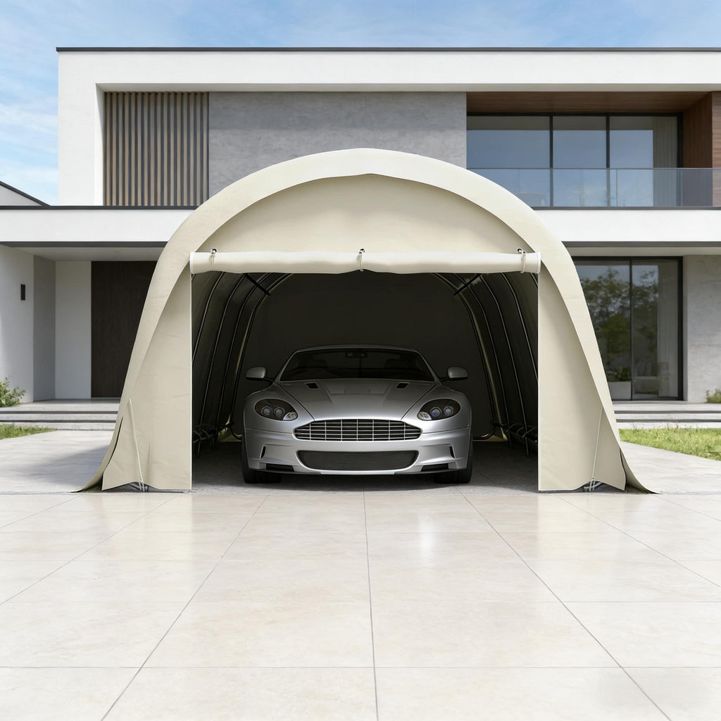 Spacious Garage Car Canopy Tent,Heavy Duty Carport Canopy