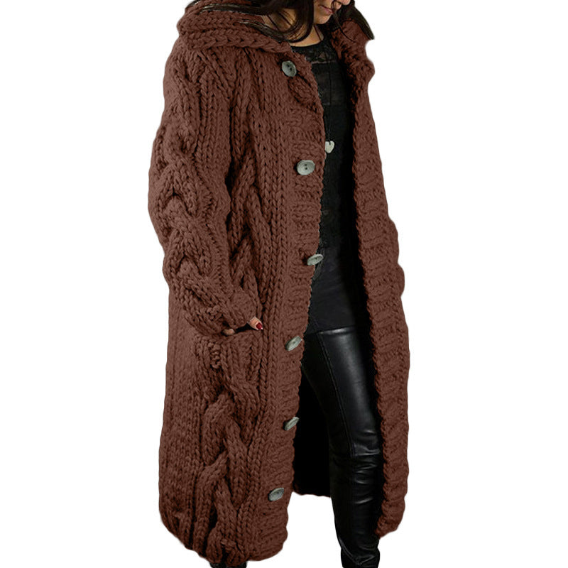 Women's Cardigan Plus Size Sweater Coat