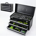 465-Piece Mechanics Tool Set with 3-Drawer Heavy Duty Metal Box Repair Tool Kit