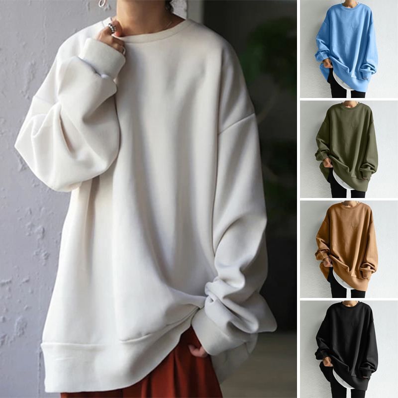 Women's Pullover Round Neck Loose Sweater