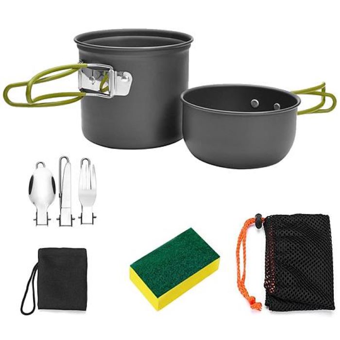 Outdoor Portable Camping Cooker With Cutlery - Eloy Royal