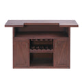 41.35'H Bar Table Or Wine cabinet -Brown Antique