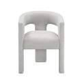 Side Chairs Light Dining Room Wood Veneer Contemporary Set of 8 Gray
