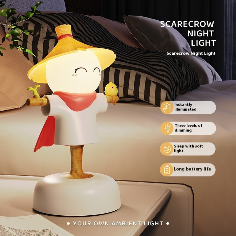 Scarecrow Small Night Lamp USB Home Bedroom Sleeping Ambience Light - Eloy Royal