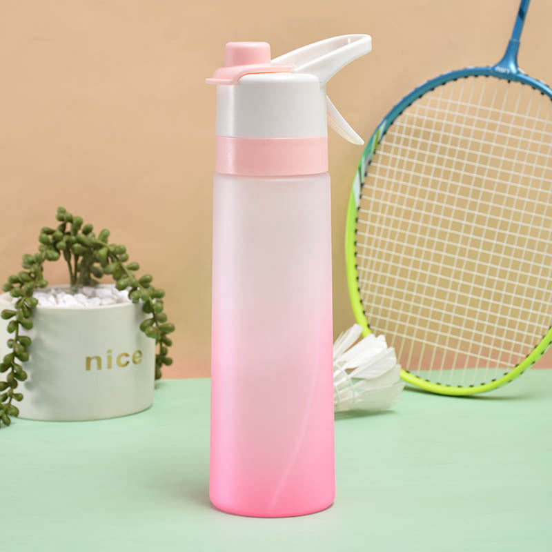 Spray Water Bottle For Girls Outdoor Sport Fitness Water Cup Large Capacity Spray Bottle Drinkware Travel Bottles Kitchen Gadgets - Eloy Royal