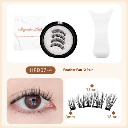 Magnetic False Eyelashes Quantum Magnet 3d