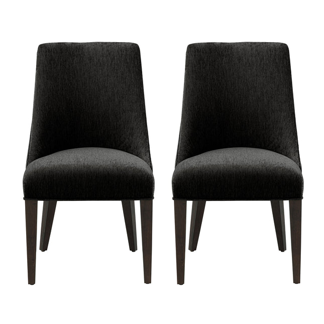 Dining Chair - Set of 2 in Black