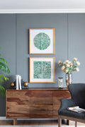 23.5' x 23.5' Elos Stone Shadow Boxes Wall Art, Set of 2