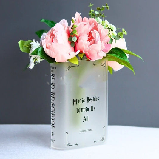 Hogwarts-inspired Acrylic Book Vase - Eloy Royal