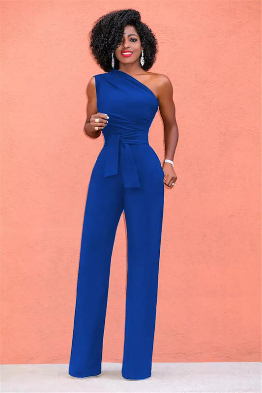 One Shoulder Rompers - Eloy Royal