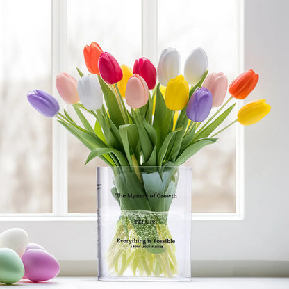 Transparent Book Vase - Eloy Royal