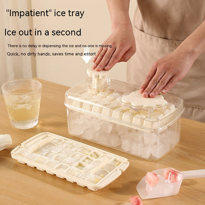 One-Click Press Cat's Paw Ice Tray Large Capacity Ice Cube Mold - Eloy Royal