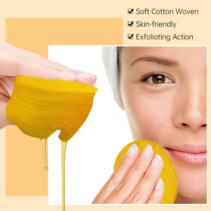 Turmeric Pad Facial Deep Cleansing Cleaning Towel