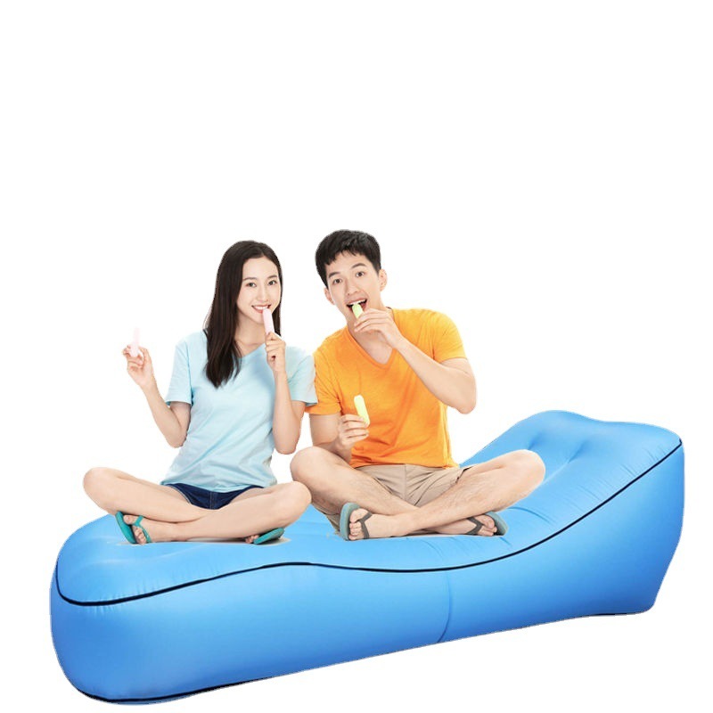 Camping Sofa Inflatable Sofa Portable Air Bed Outdoor Airbed Casual Beach Recliner Floatation Bed - Eloy Royal