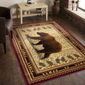 Nature's Nest GC_CBL3007 Multi 5 ft. 3 in. x 7 ft. 3 in. Lodge Area Rug