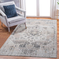 LOOM & LUXE Collection 8X10 Cream/Beige /Medallion Non-Shedding Living Room Bedroom Dining Home Office Stylish and Stain Resistant Area Rug