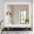40x36 Inch Frameless LED Bathroom Mirror,Smart Mirror