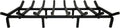 Fireplace Grate,Fireplace Log Holder,Heavy Duty Solid Cast Iron FIrewood Log Burning Rack for Inside The Fireplace Accessories Outood Fire Pit Kindling Fireplace Tools (36 inch)