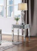 Noralie Mirrored & Faux Diamonds End Table