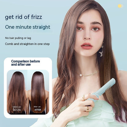 Mini Wireless Straight Comb Anion Portable