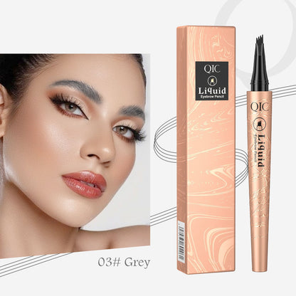 Liquid Eyebrow Pencil Ultra-fine Waterproof Sweat-proof Not Smudge