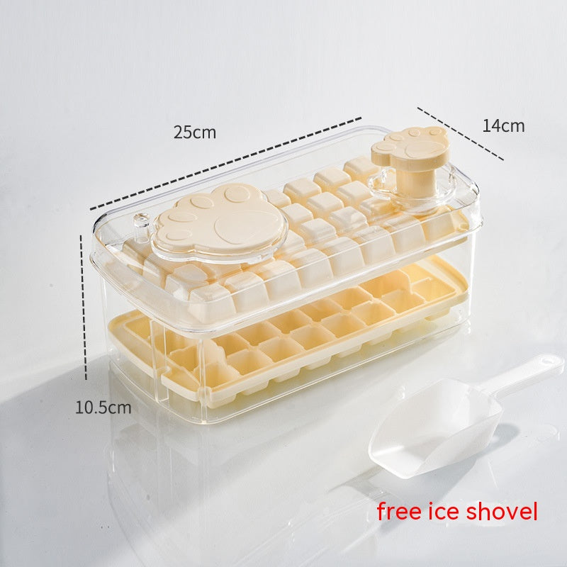 One-Click Press Cat's Paw Ice Tray Large Capacity Ice Cube Mold - Eloy Royal