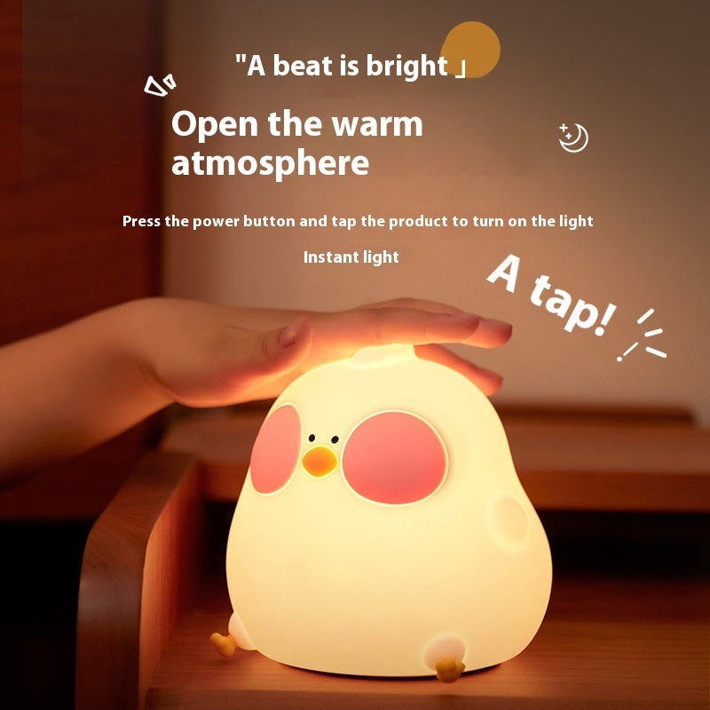 Cool Chicken Silicone Night Lamp Creative RGB Colorful Remote Control Night Light - Eloy Royal