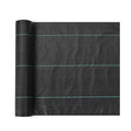 5FTx250FT Premium Heavy Duty Weed Barrier Landscape Fabric, 5OZ Woven Geotextile Fabric Under Gravel, High Permeability for Weed Blocker Weed Mat, Driveway Fabric, Weed Control Garden Cloth