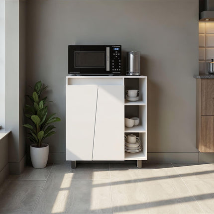White 2-door Kitchen Storage Cabinet