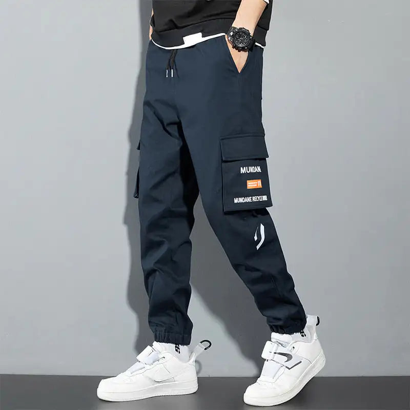 Black Cargo Pants Men - Eloy Royal