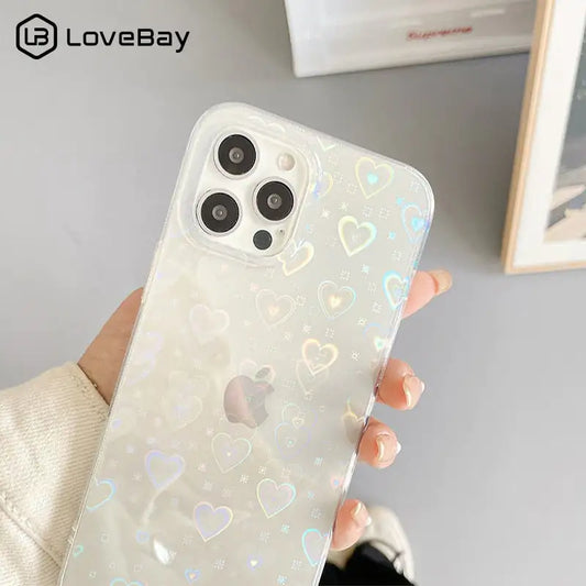 Gradient Love Heart Phone Case - Eloy Royal