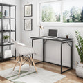 Space Saving Folding Desk - Black