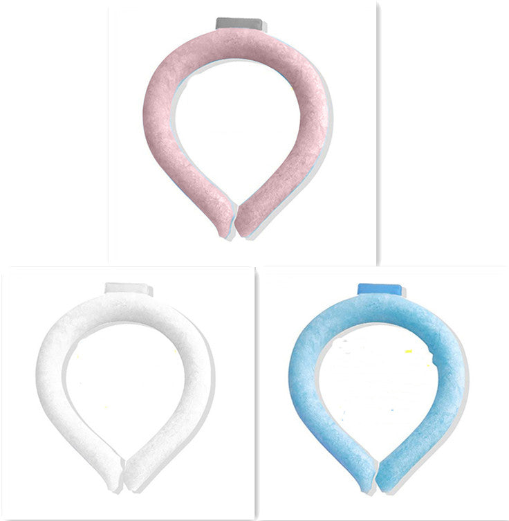 Neck Cooling Ring Ice Cushion Tube Heatstroke Prevention Cooling Tube Ice Reusable Neck Cooler Summer Equipments - Eloy Royal