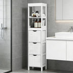 Bathroom Cabinet,Narrow Bathroom Storage Cabinet,Slim Bathroom Floor Cabinet