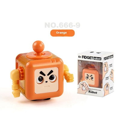 Pressure Reduction Toy Robot Compressed Decompression Toy