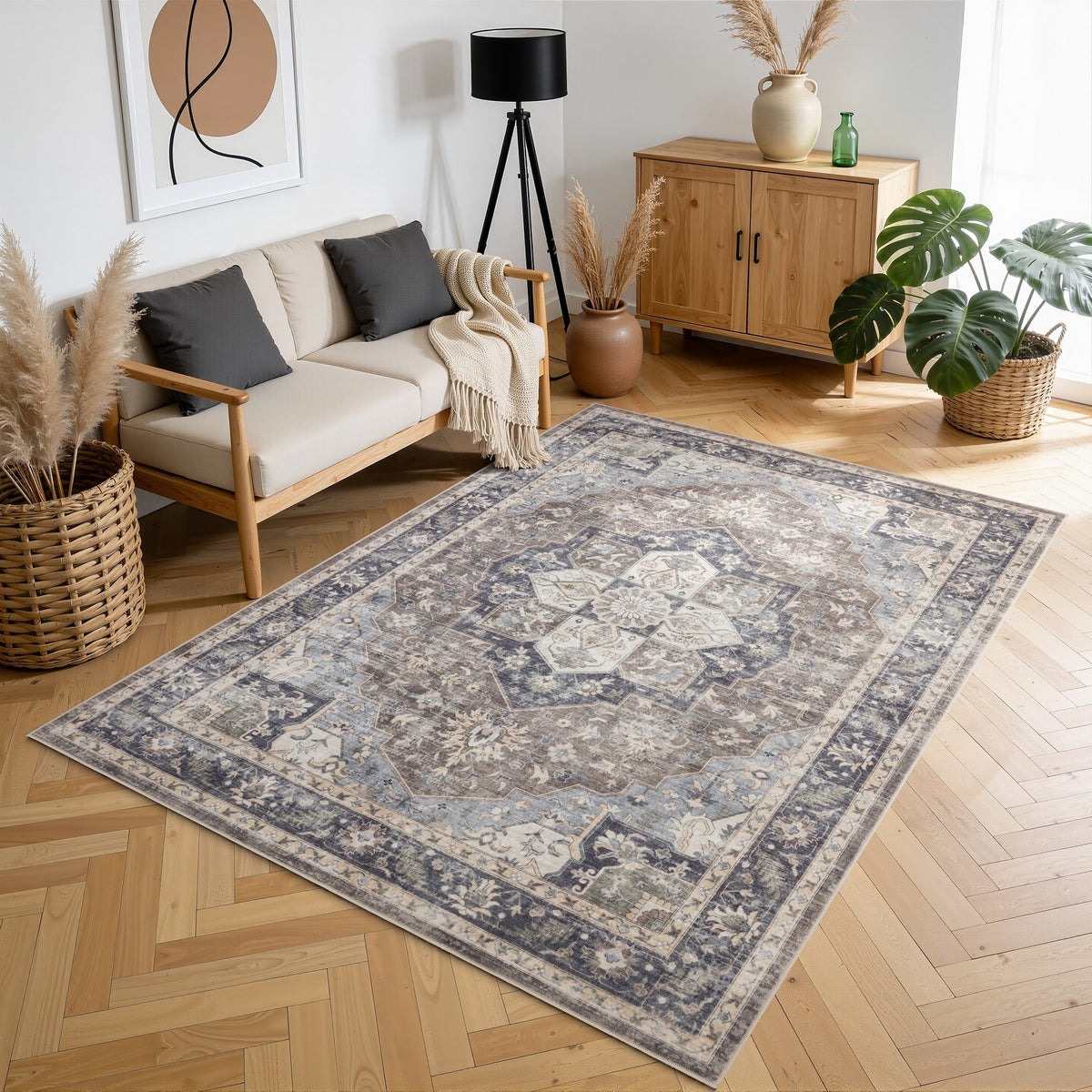 Premier GC_HAM4006 10x14 Brown Area Rug