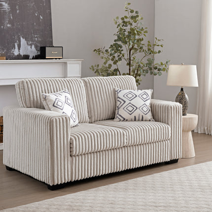 Teddy G00187A-L Loveseat  IVORY