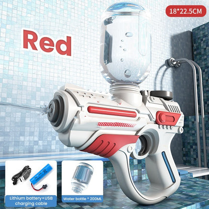 Summer Water Gun High-Tech Automatic Water Soaker Guns Large Capacity Kid Adult Summer Pool Beach Outdoor Toy