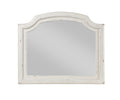 Jaqueline Antique White Finish Mirror