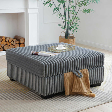 Teddy G00180-O Ottoman  GRAY